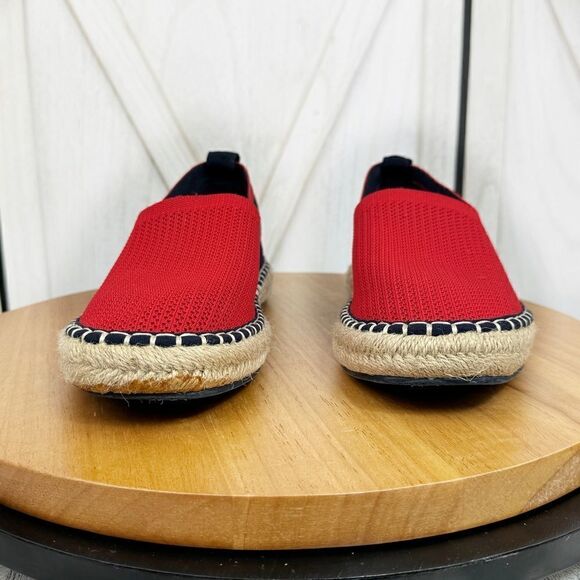 Zara Colorblock Mesh Espadrille Loafer Shoes Red Blue Mens 6‎ EU 39 - Picture 3 of 9